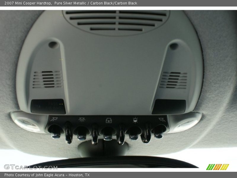 Pure Silver Metallic / Carbon Black/Carbon Black 2007 Mini Cooper Hardtop