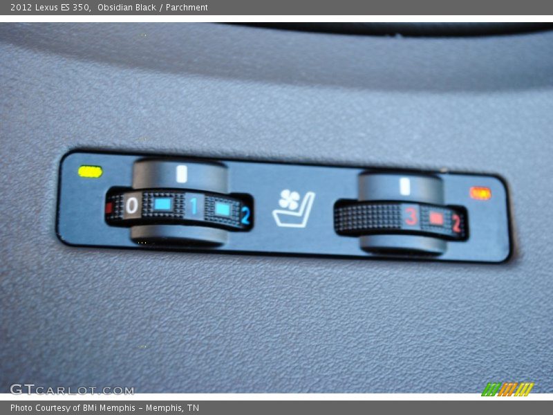 Obsidian Black / Parchment 2012 Lexus ES 350