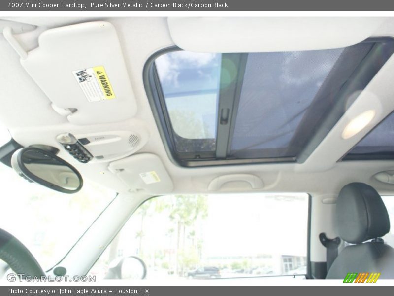 Pure Silver Metallic / Carbon Black/Carbon Black 2007 Mini Cooper Hardtop