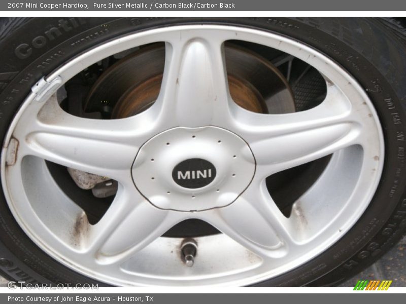 Pure Silver Metallic / Carbon Black/Carbon Black 2007 Mini Cooper Hardtop