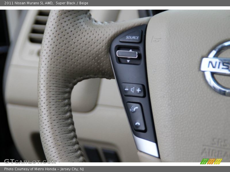 Controls of 2011 Murano SL AWD