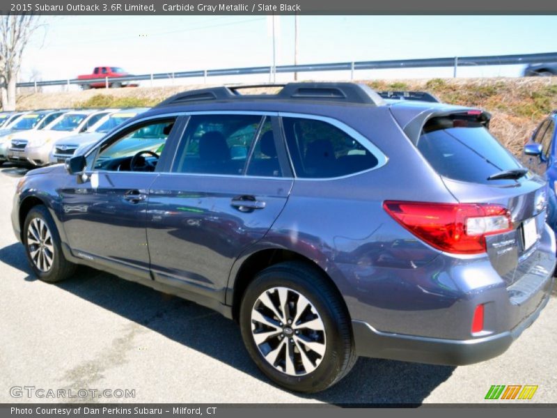 Carbide Gray Metallic / Slate Black 2015 Subaru Outback 3.6R Limited