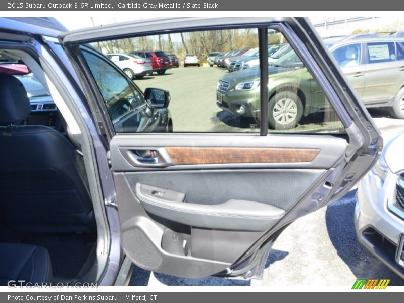 Carbide Gray Metallic / Slate Black 2015 Subaru Outback 3.6R Limited