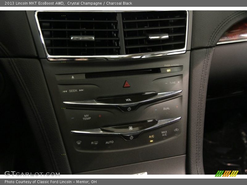 Crystal Champagne / Charcoal Black 2013 Lincoln MKT EcoBoost AWD