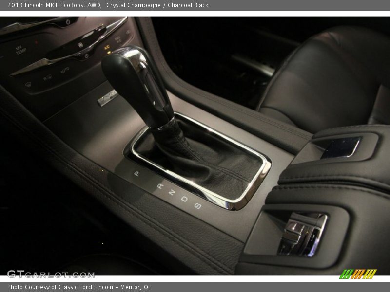 Crystal Champagne / Charcoal Black 2013 Lincoln MKT EcoBoost AWD