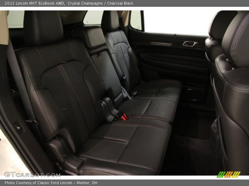 Crystal Champagne / Charcoal Black 2013 Lincoln MKT EcoBoost AWD