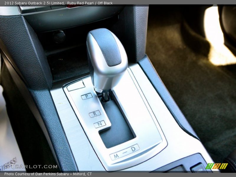 Ruby Red Pearl / Off Black 2012 Subaru Outback 2.5i Limited