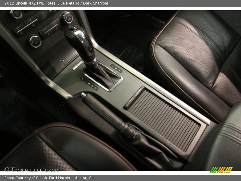 Steel Blue Metallic / Dark Charcoal 2012 Lincoln MKZ FWD