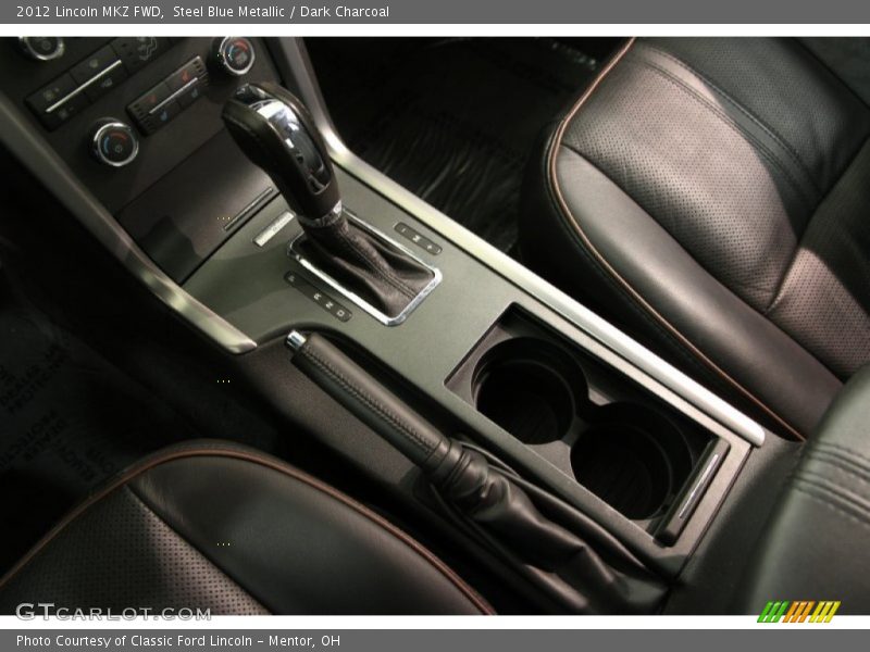 Steel Blue Metallic / Dark Charcoal 2012 Lincoln MKZ FWD