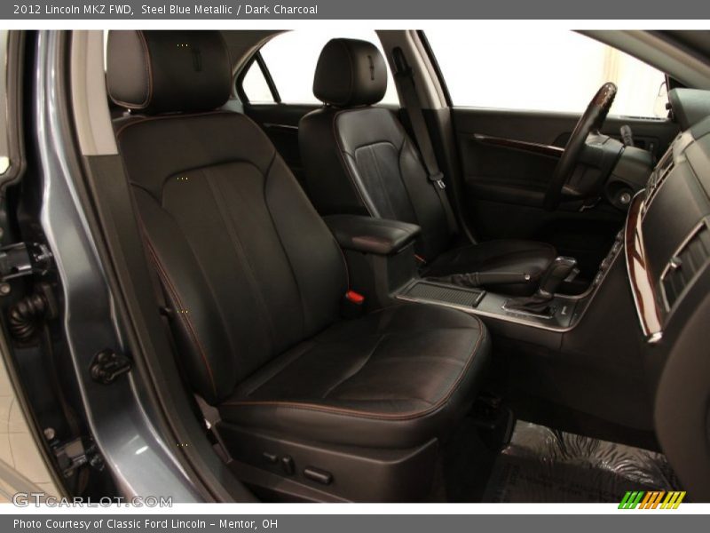 Steel Blue Metallic / Dark Charcoal 2012 Lincoln MKZ FWD