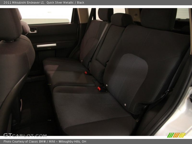 Quick Silver Metallic / Black 2011 Mitsubishi Endeavor LS