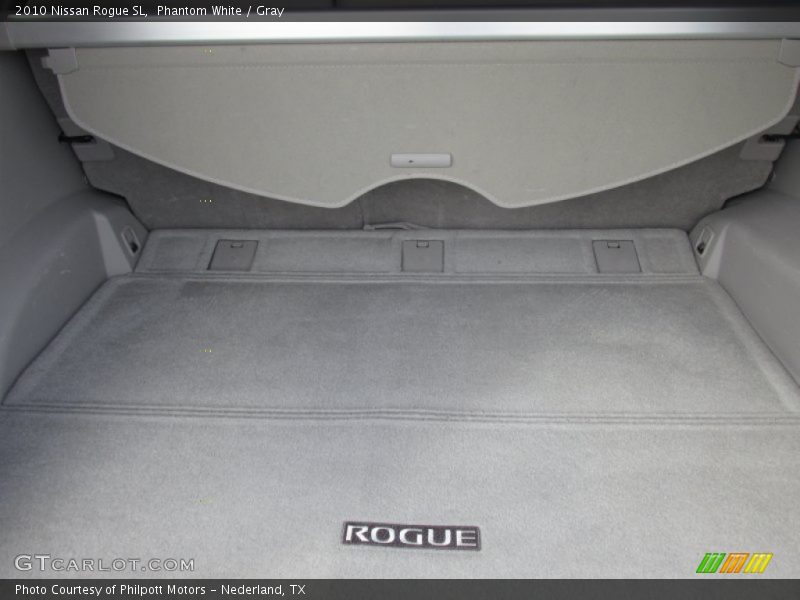 Phantom White / Gray 2010 Nissan Rogue SL