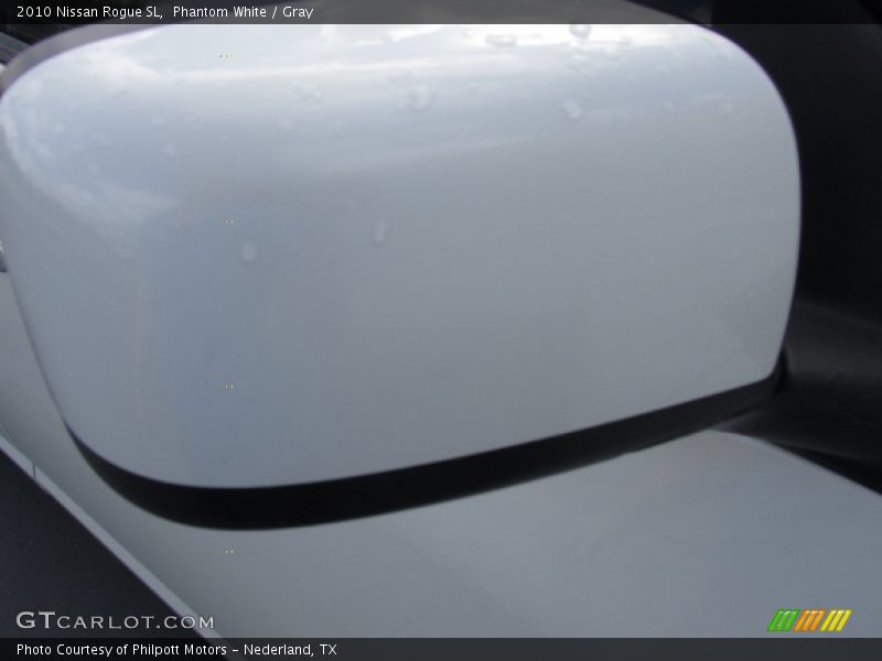 Phantom White / Gray 2010 Nissan Rogue SL