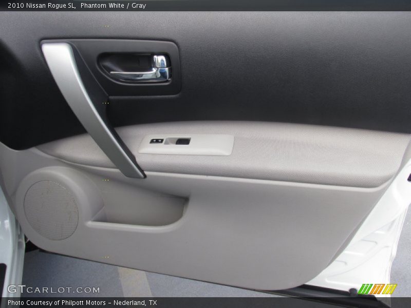 Phantom White / Gray 2010 Nissan Rogue SL