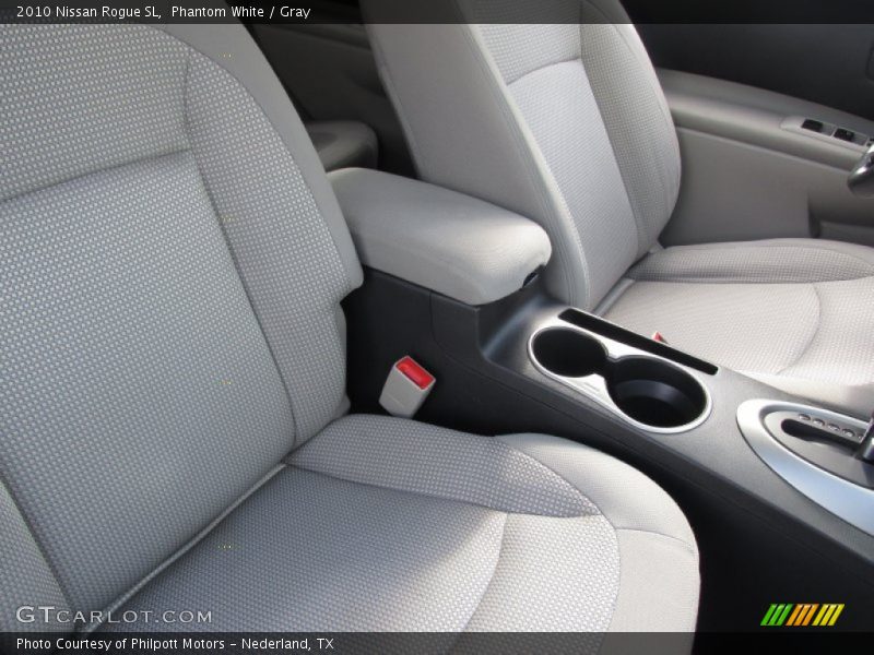 Phantom White / Gray 2010 Nissan Rogue SL