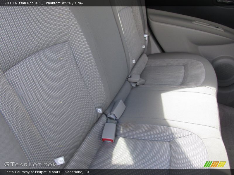 Phantom White / Gray 2010 Nissan Rogue SL
