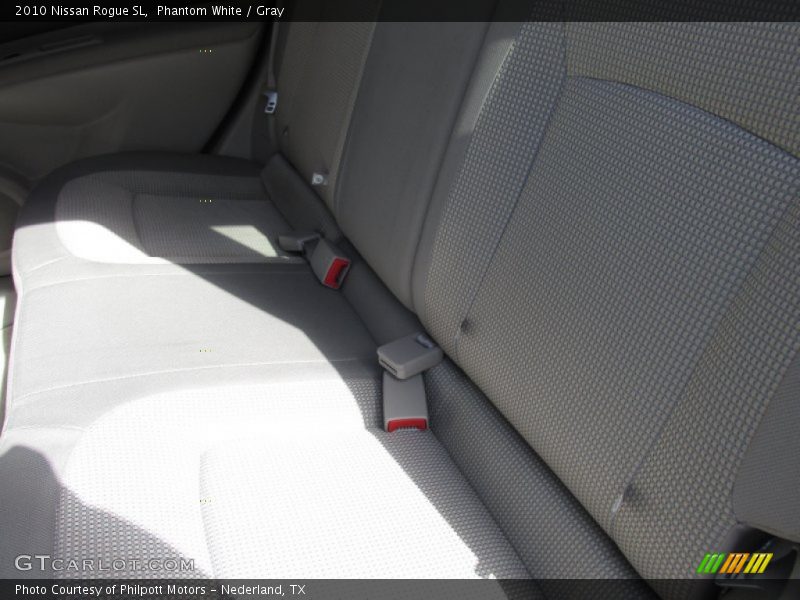 Phantom White / Gray 2010 Nissan Rogue SL
