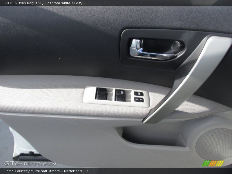 Phantom White / Gray 2010 Nissan Rogue SL
