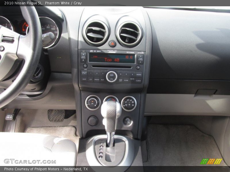 Phantom White / Gray 2010 Nissan Rogue SL