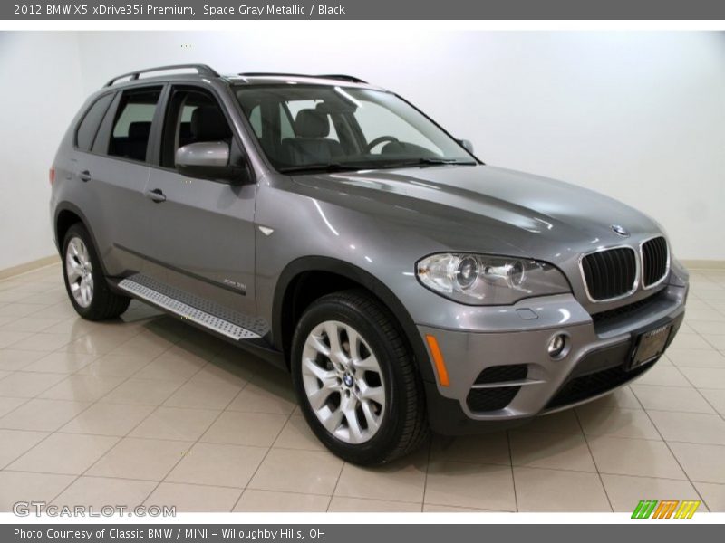 Space Gray Metallic / Black 2012 BMW X5 xDrive35i Premium