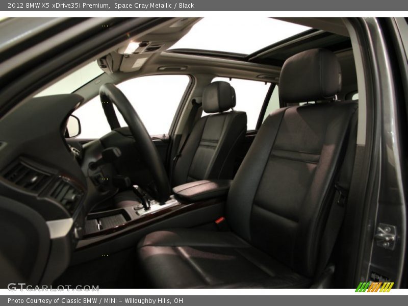 Space Gray Metallic / Black 2012 BMW X5 xDrive35i Premium
