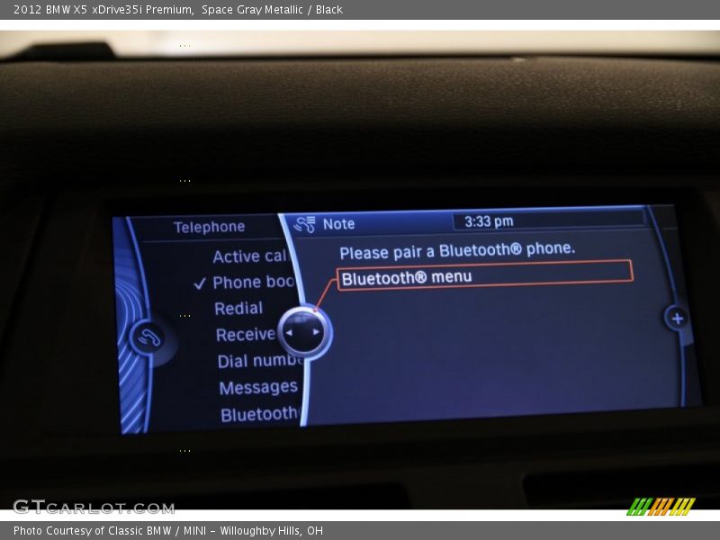 Space Gray Metallic / Black 2012 BMW X5 xDrive35i Premium