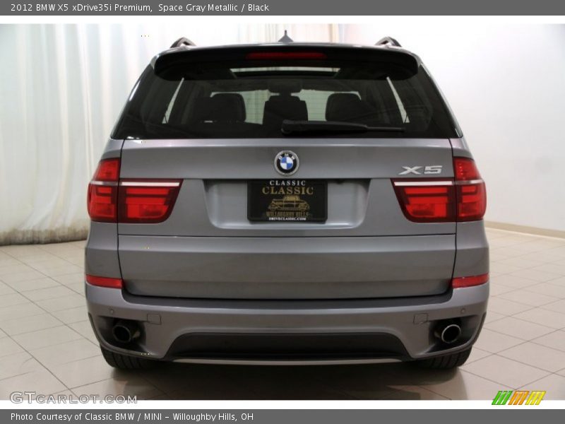 Space Gray Metallic / Black 2012 BMW X5 xDrive35i Premium