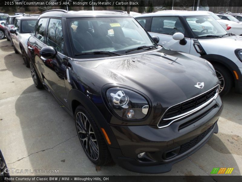 Midnight Gray Metallic / Carbon Black 2015 Mini Countryman Cooper S All4