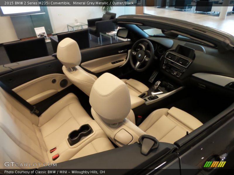 Mineral Grey Metallic / Oyster/Black 2015 BMW 2 Series M235i Convertible
