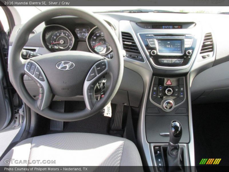 Silver / Gray 2016 Hyundai Elantra SE