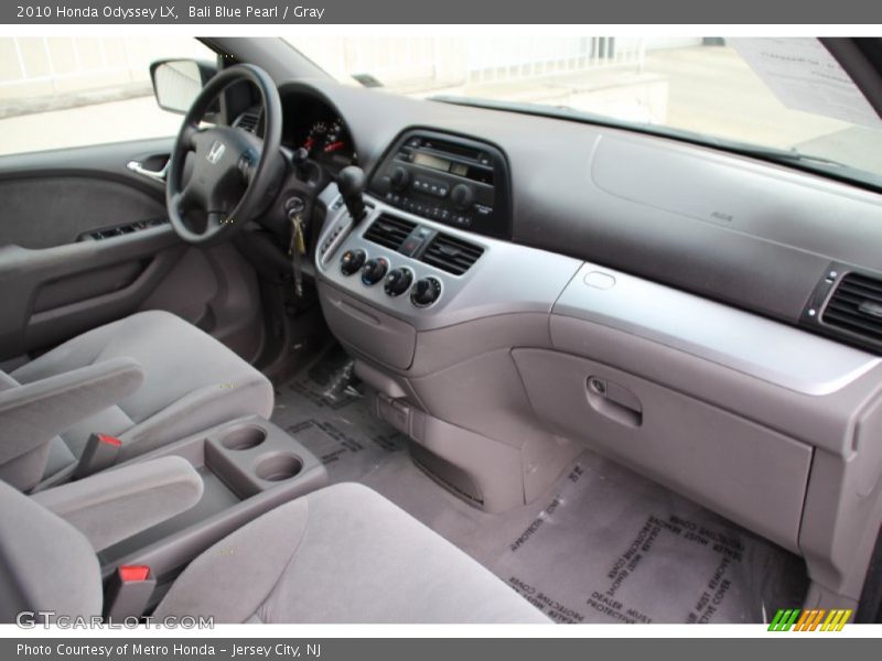 Bali Blue Pearl / Gray 2010 Honda Odyssey LX