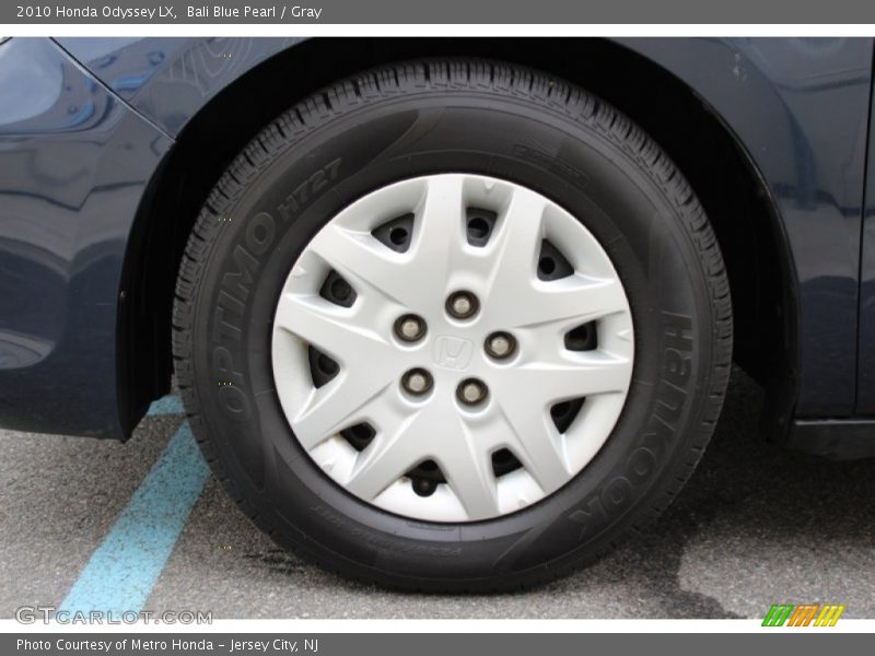 Bali Blue Pearl / Gray 2010 Honda Odyssey LX