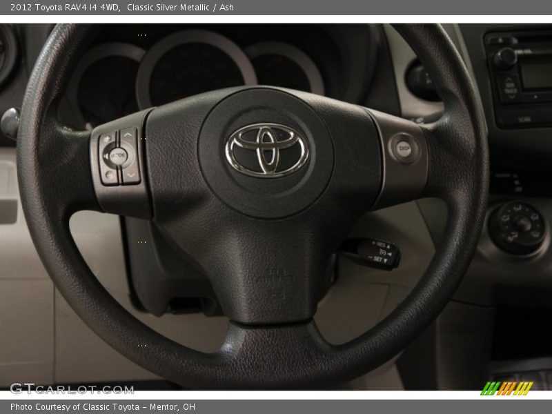Classic Silver Metallic / Ash 2012 Toyota RAV4 I4 4WD