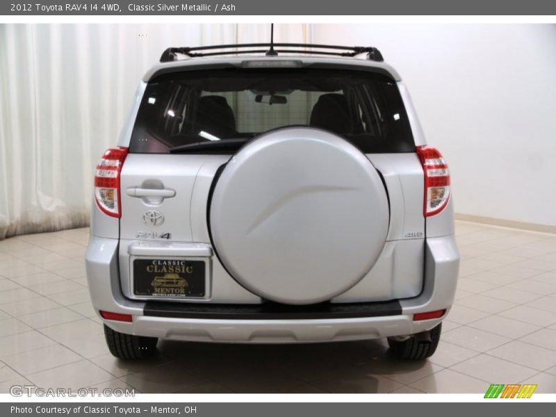 Classic Silver Metallic / Ash 2012 Toyota RAV4 I4 4WD