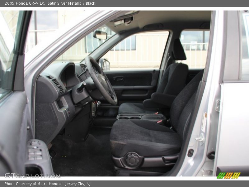 Satin Silver Metallic / Black 2005 Honda CR-V LX