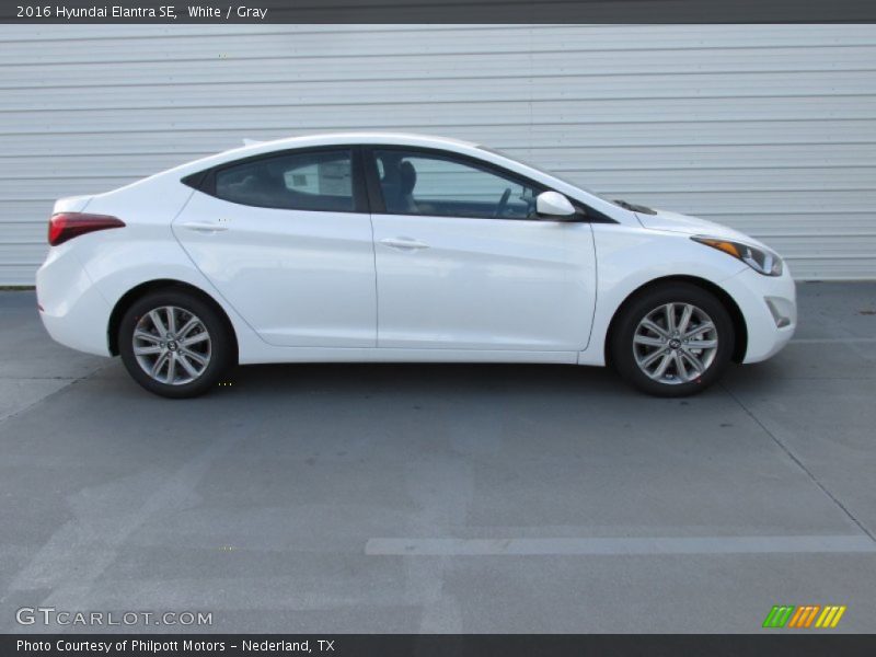  2016 Elantra SE White