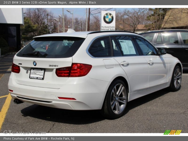 Alpine White / Black 2015 BMW 3 Series 328i xDrive Sports Wagon