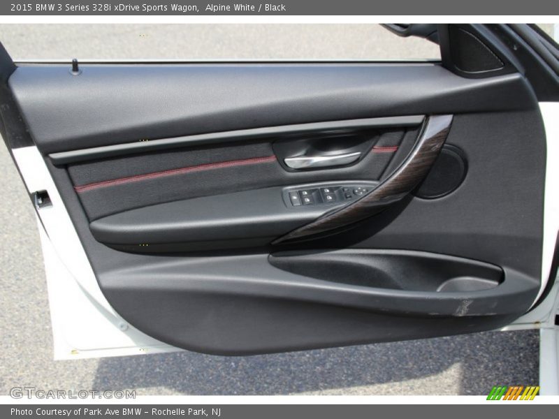 Alpine White / Black 2015 BMW 3 Series 328i xDrive Sports Wagon