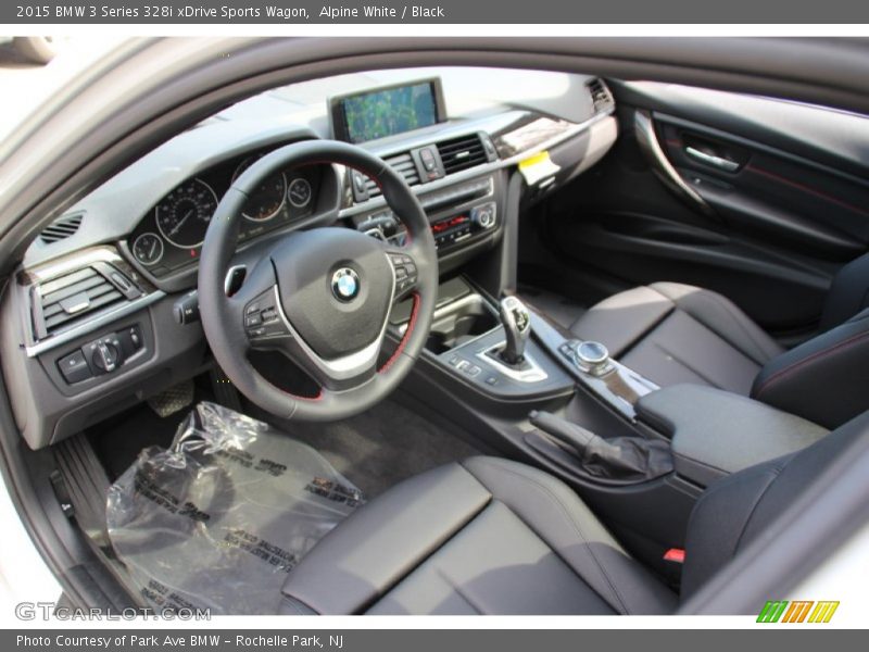Alpine White / Black 2015 BMW 3 Series 328i xDrive Sports Wagon