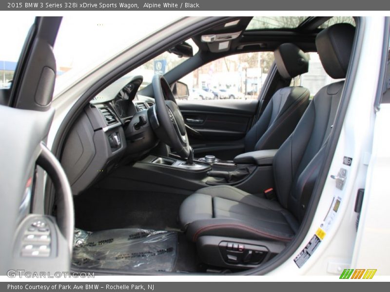 Alpine White / Black 2015 BMW 3 Series 328i xDrive Sports Wagon