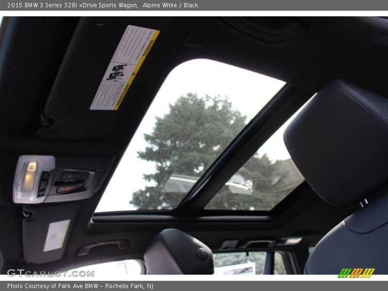 Alpine White / Black 2015 BMW 3 Series 328i xDrive Sports Wagon