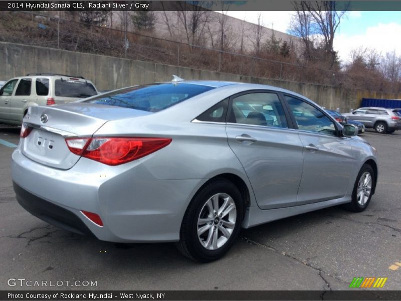 Radiant Silver / Gray 2014 Hyundai Sonata GLS