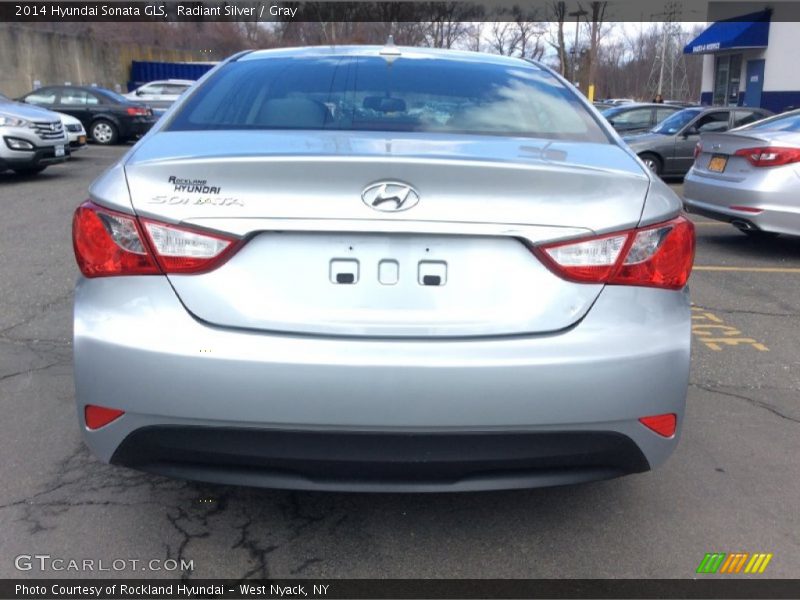Radiant Silver / Gray 2014 Hyundai Sonata GLS