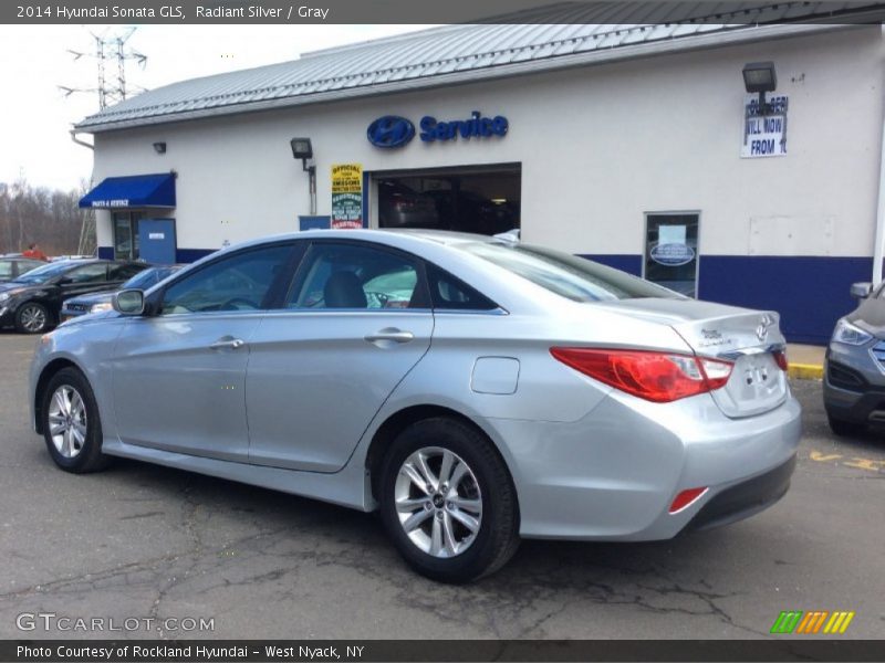 Radiant Silver / Gray 2014 Hyundai Sonata GLS