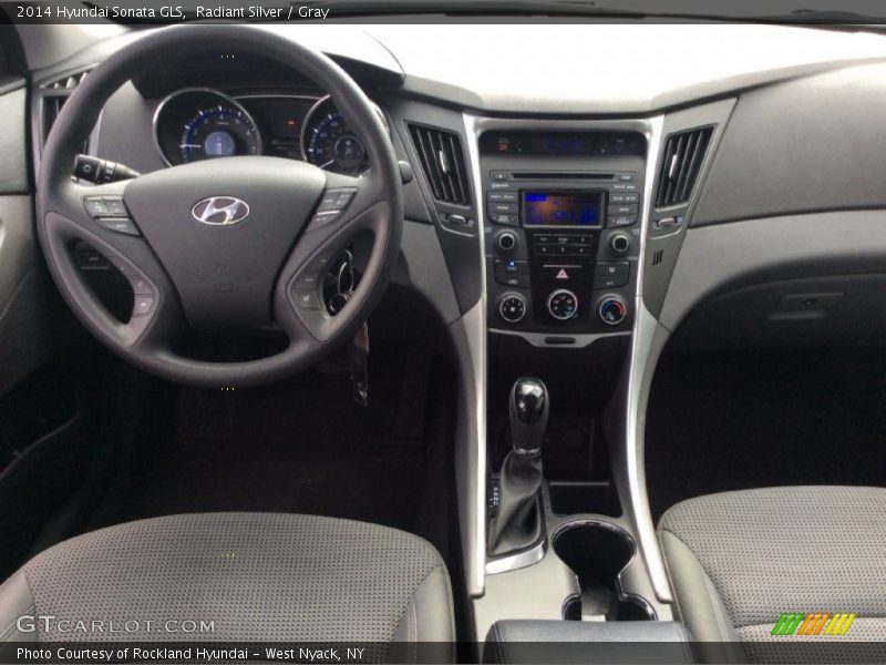 Radiant Silver / Gray 2014 Hyundai Sonata GLS