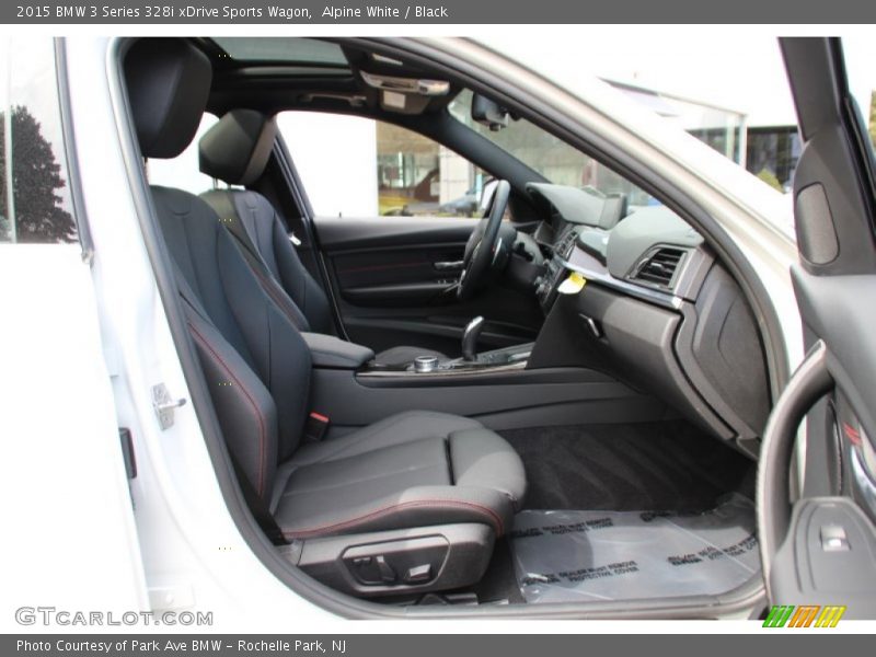 Alpine White / Black 2015 BMW 3 Series 328i xDrive Sports Wagon