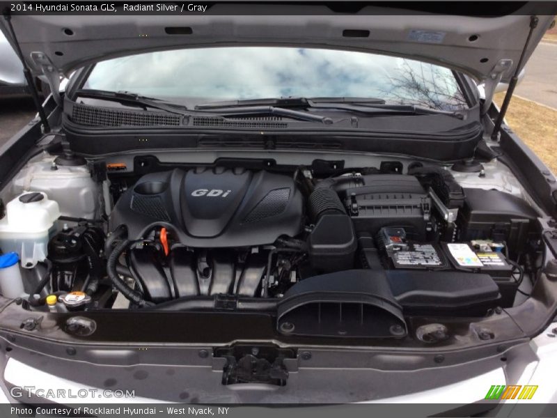 Radiant Silver / Gray 2014 Hyundai Sonata GLS