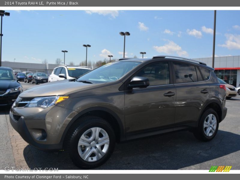 Pyrite Mica / Black 2014 Toyota RAV4 LE