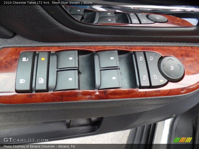 Sheer Silver Metallic / Ebony 2010 Chevrolet Tahoe LTZ 4x4