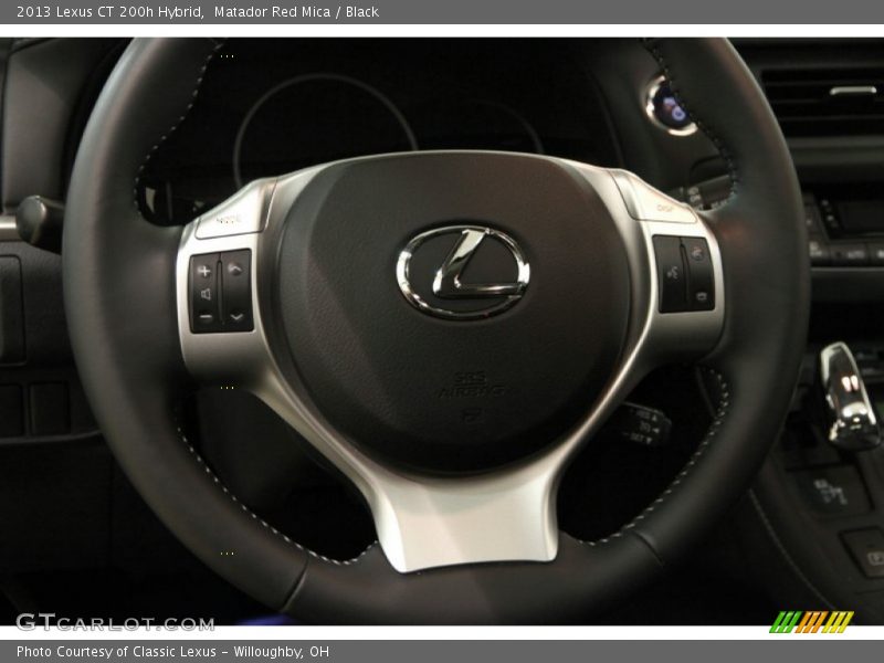  2013 CT 200h Hybrid Steering Wheel